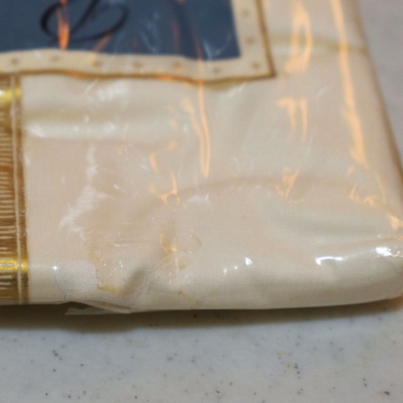 NWD Vtg Stevens Beauticale Cotton 200 Thread (2) Cream Pillow Cases 42 x 38.5 - Picture 8 of 8